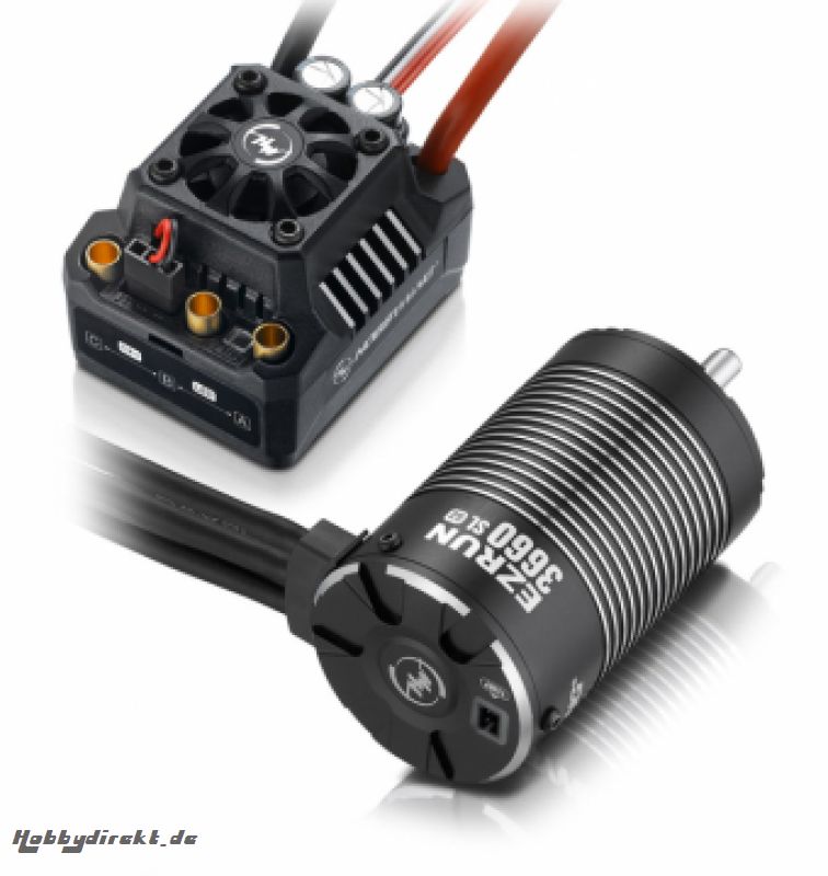 EzRun Combo MAX10 SCT - 3660SL 3200kV 2-3S 1/10 HOBBYWING 38010200