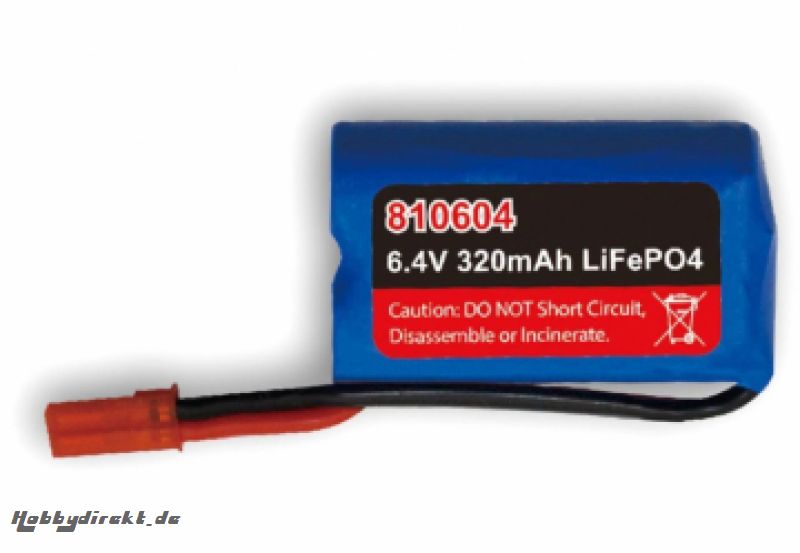 Li-Fe Akku 2S 6,4V 320mAh Magic Vee/Cat V5 DISC. (Ersetzt durch #810606) JOYSWAY 810604