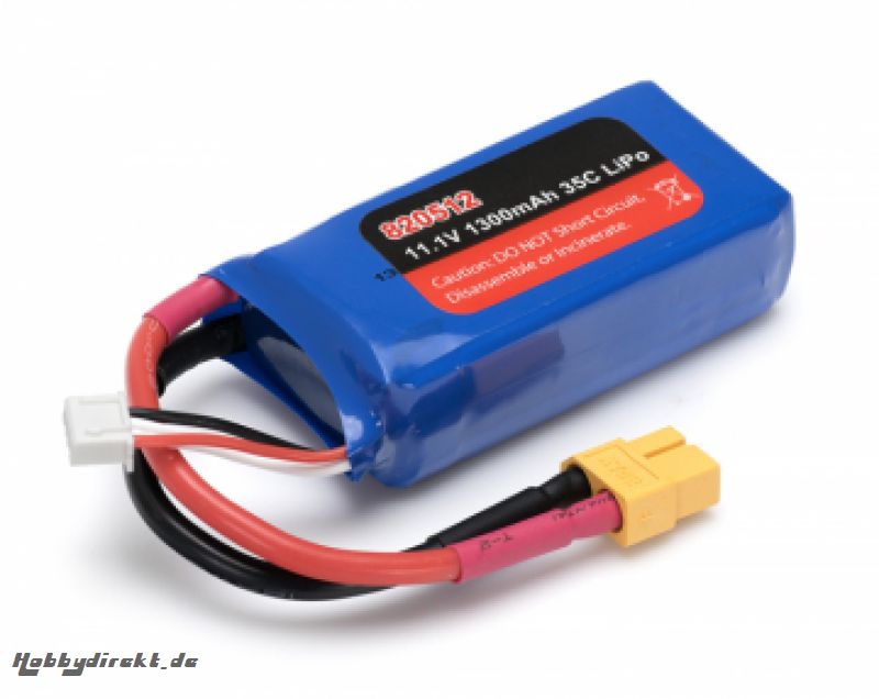 Li-Po Akku 3S 11,1V 1300mAh 35C XT60-Stecker JOYSWAY 820512