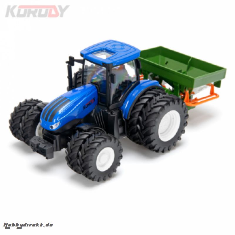 Traktor mit Doppelrädern und Düngerstreuer RC RTR 1:24 KORODY KO6635HB