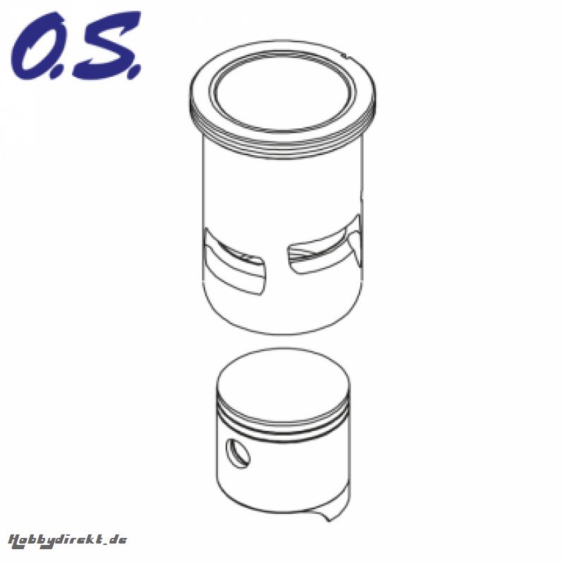 Cyl/Piston Assy Speed 21XZ-B Spec2 OS X-OS22423100