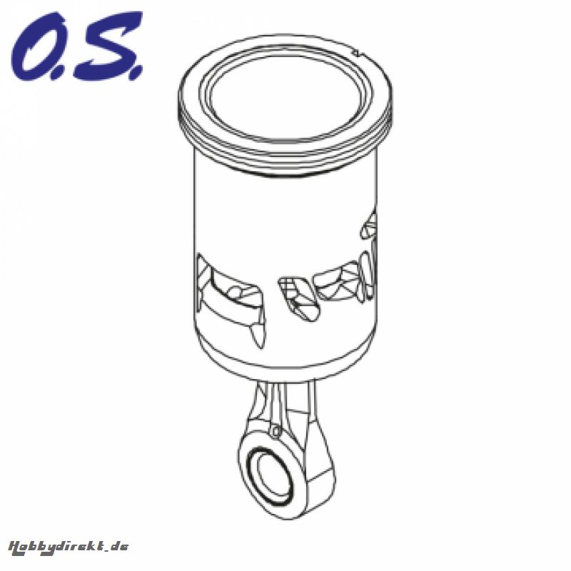 Kolben, Hülse O.S.Engine 2AY03010