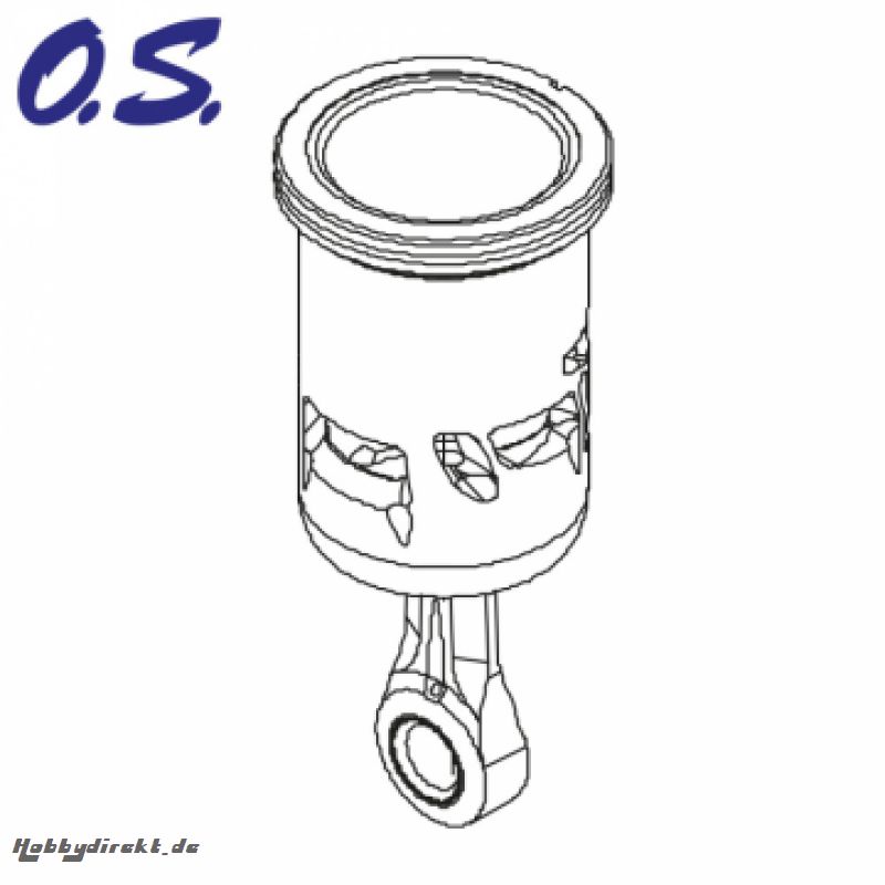 Kolben, Hülse O.S.Engine 2C403010