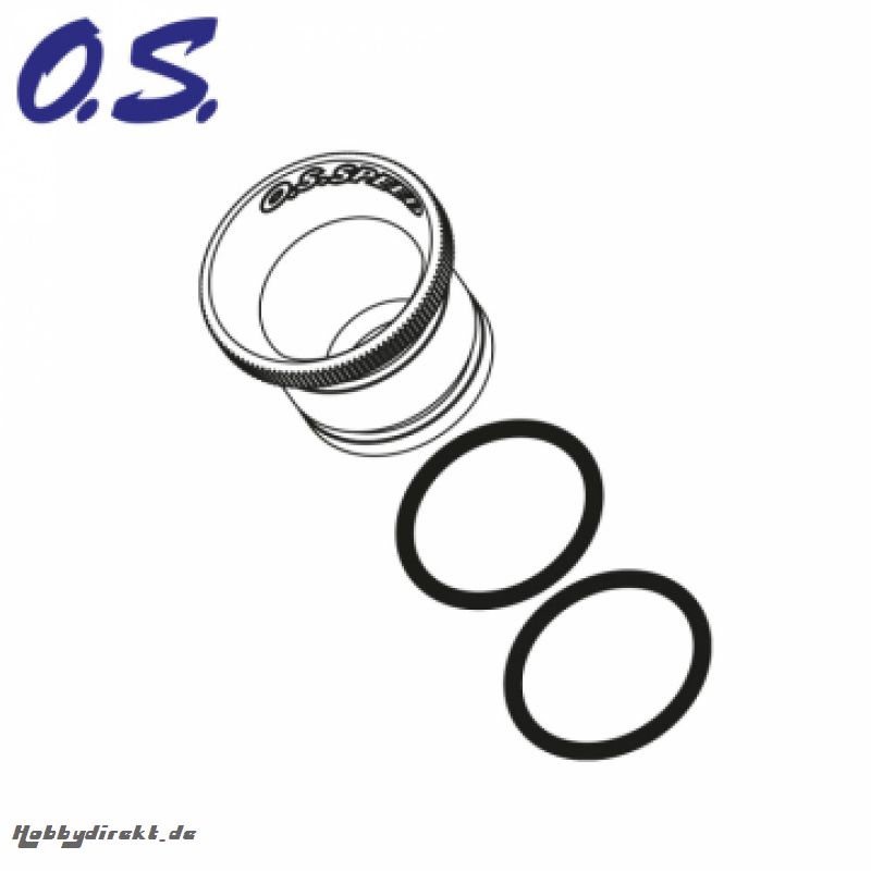 OS Reduzierstück 8.5MM (ROT) Aluminium