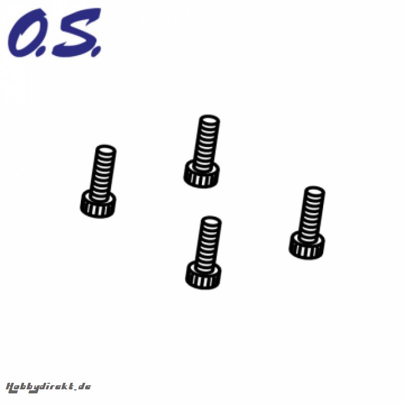 Sechskantschraube M2.6x8mm (10)# O.S.Engine 79871025