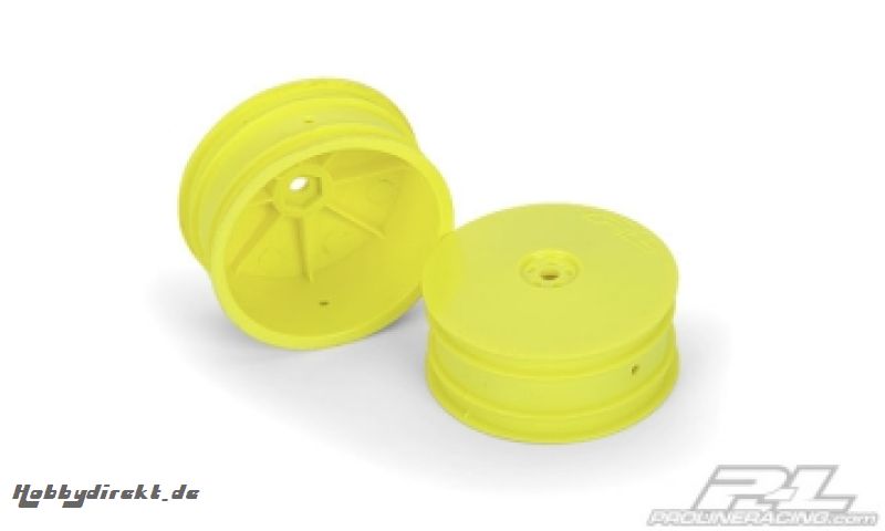 Velocity 2.2 Front Yellow Wheels (2) für B44.1* PRO-LINE RACING 2741-02