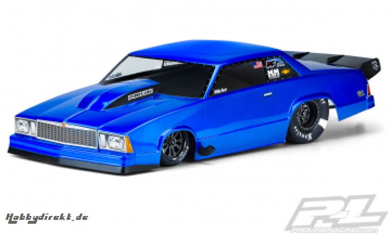 Karosserie 1978 Chevrolet Malibu Clear Slash 2WD Drag Car PRO-LINE RACING 3549-00