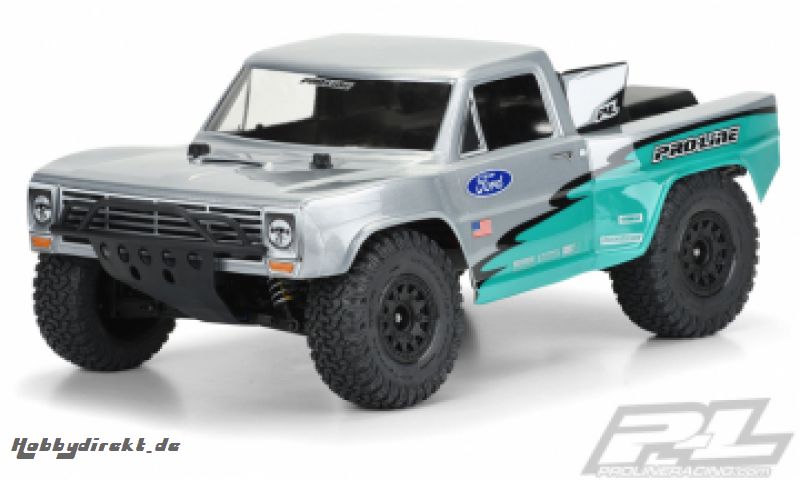 Vorgeschnittener 1967 Ford F-100 Race Truck Clear Body Slash PRO-LINE RACING 3551-17