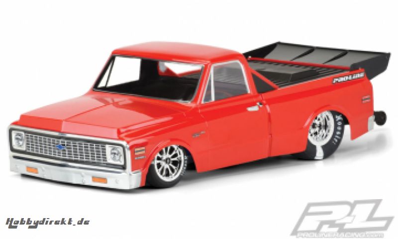 1972 Chevy C-10 Clear Body Slash Drag Car PRO-LINE RACING 3557-00