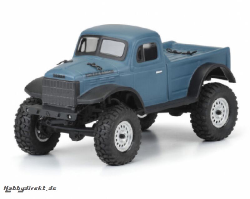 1946 Dodge Power Wagon Klare Karosserie für SCX24 JLU PRO-LINE RACING 3565-00