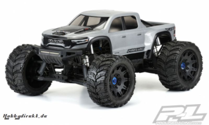 Vorgeschnittene 2021 Ram 1500 Klarsichthülle für X-MAXX PRO-LINE RACING 3574-17