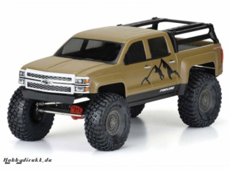 Karosserie 2015 Chevrolet Silverado (Klar) 353mm Radstand Raupen PRO-LINE RACING 3585-00