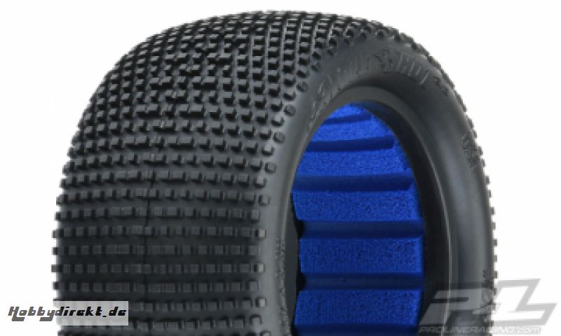 Tire Hole Shot 3.0 M4 (Super Soft) 2.2 1/10 Buggy Rear (2) PRO-LINE RACING PRO828203