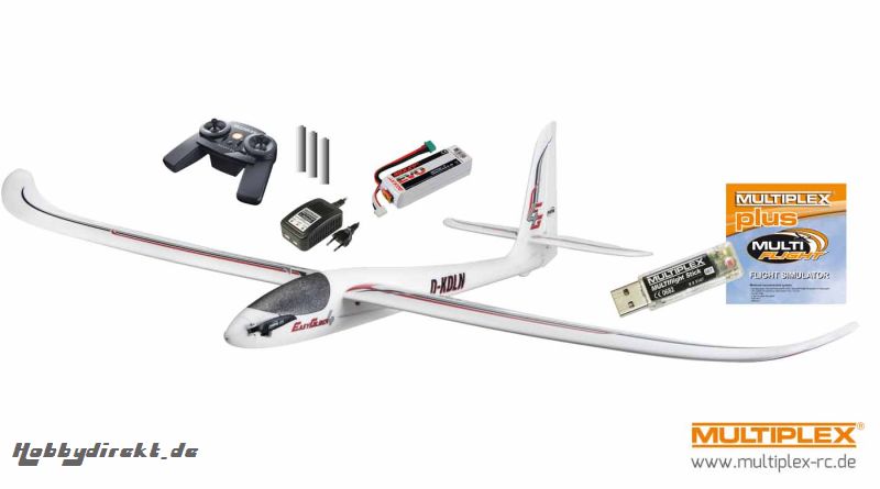 RTF EasyGlider 4 (Mode 1+3) mit MULTIflight Multiplex 1-00724