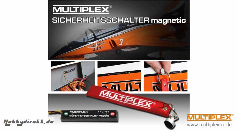 Sicherheitsschalter magnetic Multiplex 1-01784