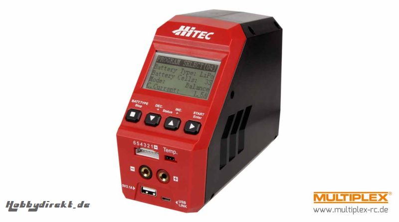 HITEC Multicharger X1 RED Hitec 114131