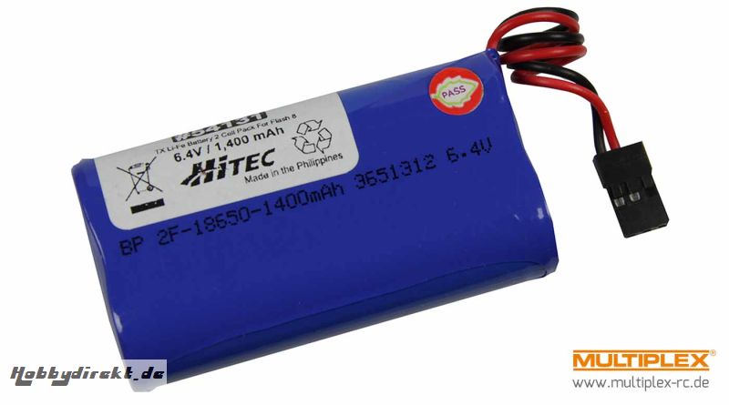 Akku Flash 8 LiFe 1400mAh 6, Hitec 115122