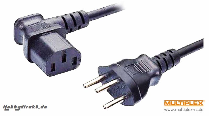 Netzkabel Schweiz auf IEC-603 Hitec 118328