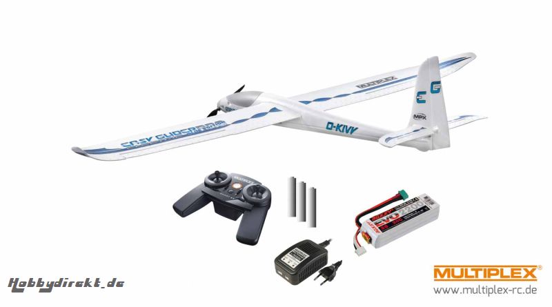 RTF EasyGlider PRO electric BlueEd. Mode 1/3 Multiplex 13270