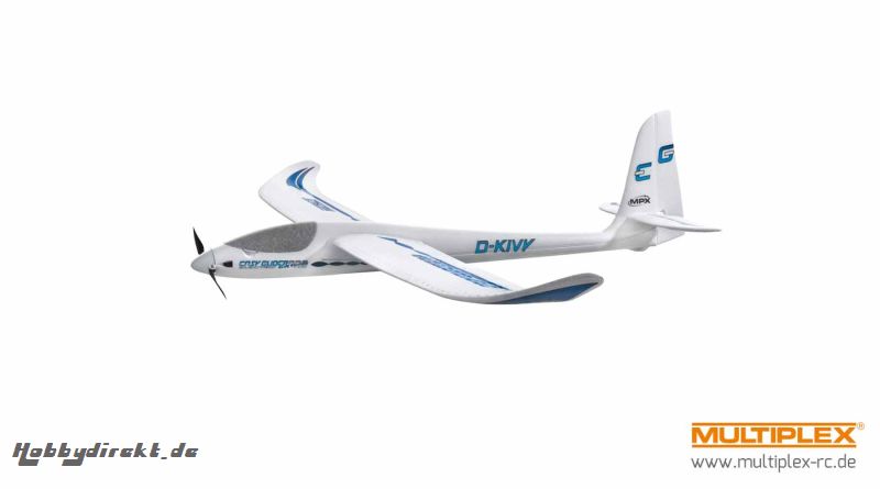 RTF EasyGlider PRO electric BlueEd. Mode 1/3 Multiplex 13270