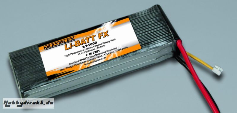 Li-BATT FX 3/1-5000 Multiplex 157381