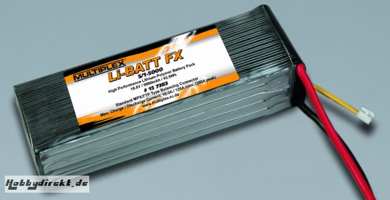 Li-BATT FX 5/1-5000 Multiplex 157383