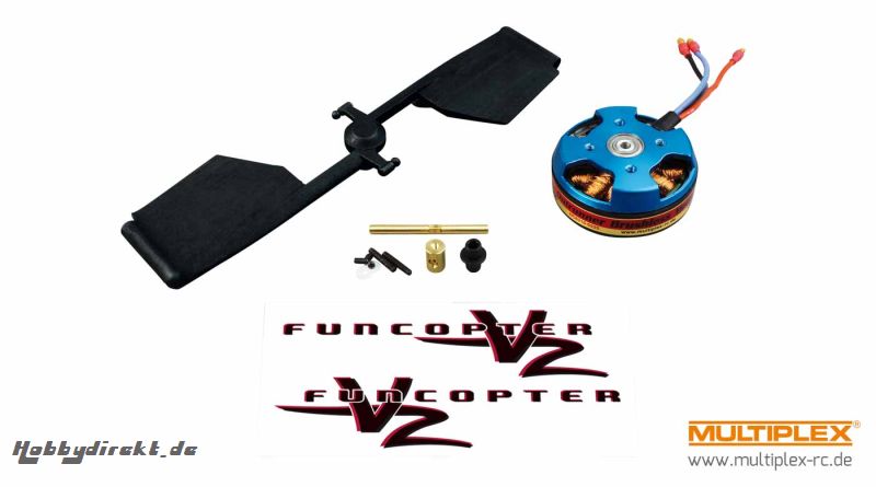 Upgrade Kit V2 FunCopter Multiplex 223031