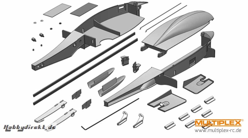 Klein- und Kunststoffteile Segler Xeno Multiplex 224110