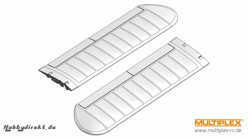 Tragflächen FunCub Multiplex 224113