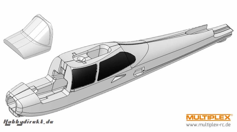 RR Rumpf mit Haube FunMan Multiplex 224128