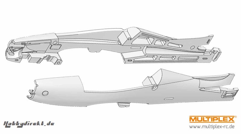 Rumpfhälften TUCAN Multiplex 224280