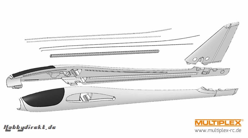 Rumpfsatz FunGlider Multiplex 224285