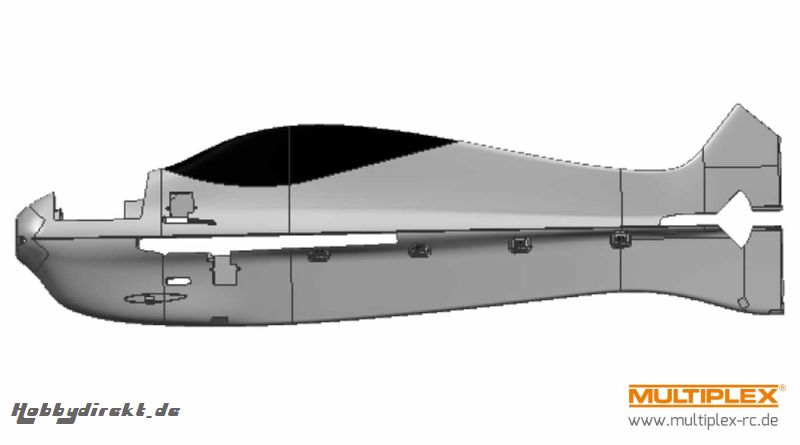 Rumpf STUNTMASTER (ohne Elekt Multiplex 224376
