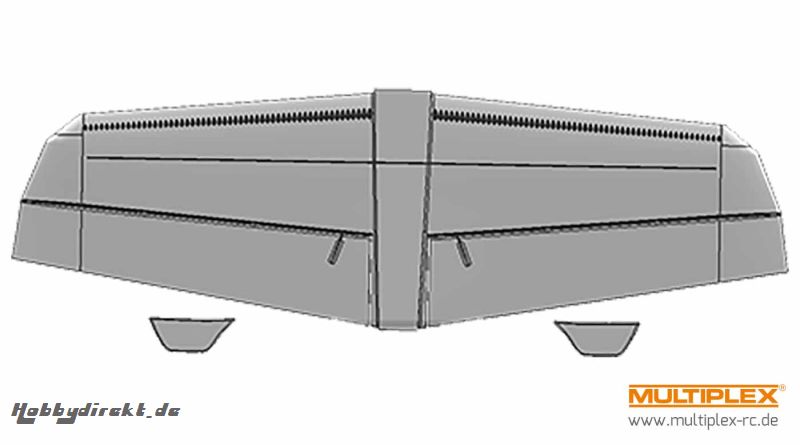 Tragflächen STUNTMASTER Multiplex 224379