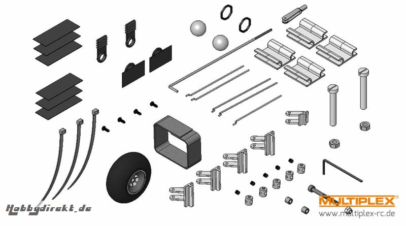 Kleinteilesatz Heron Multiplex 224397