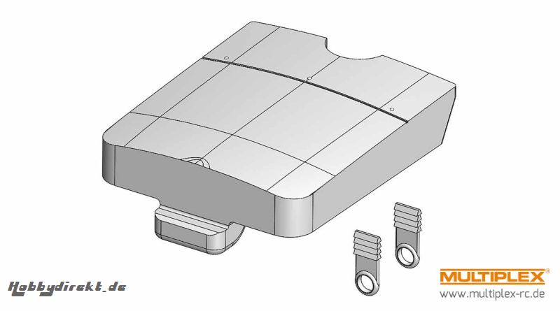 Rumpfdeckel (Ersatz) RockStar Multiplex 224402