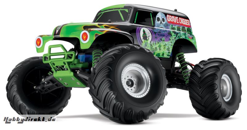 RTR Grave Digger 2WD elec.Mo nstertr. XL Traxxas 293603