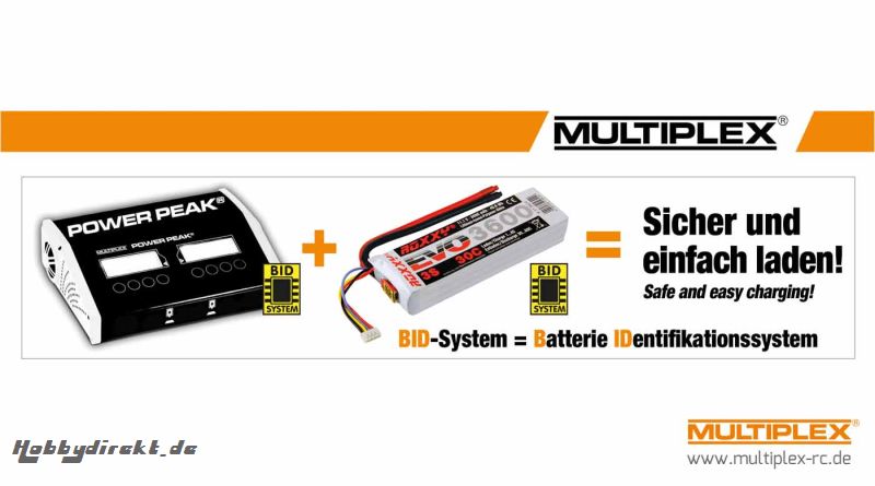 LiPo-Akku 6 Evo 3-2200T 30C Multiplex 316653