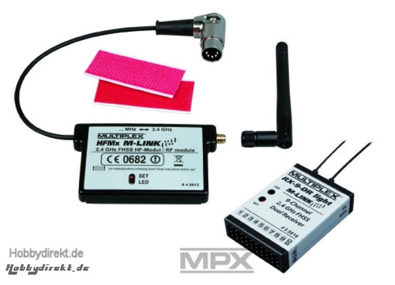 Combo HFMx M-LINK mit RX-9-D R light M-L Multiplex 45658