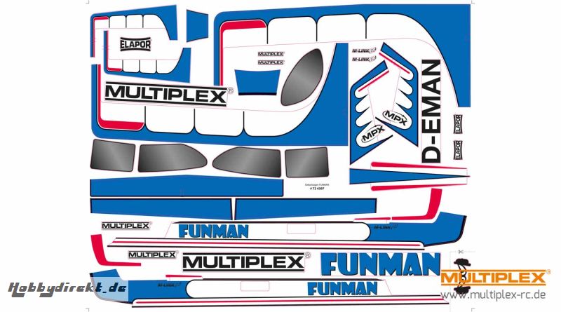 Dekobogen FUNMAN Multiplex 724397