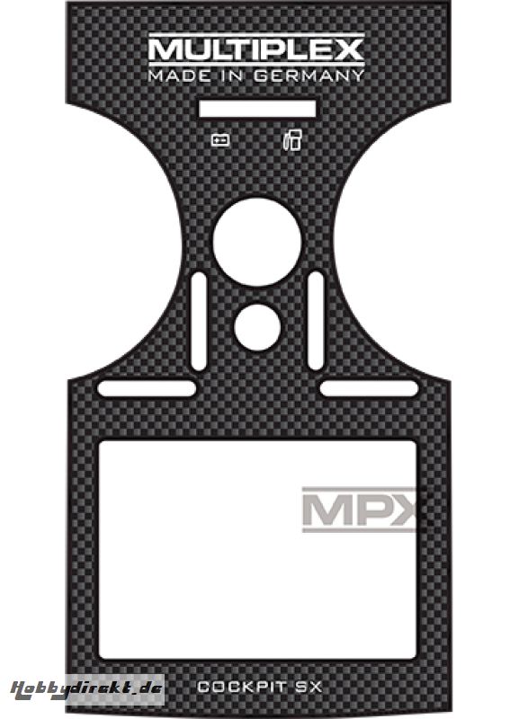 Aufkleber COCKPIT SX 7/9 Carb Multiplex 724403