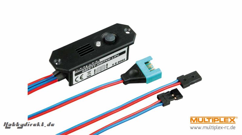 SAFETY-SWITCH LiPo Multiplex 85062