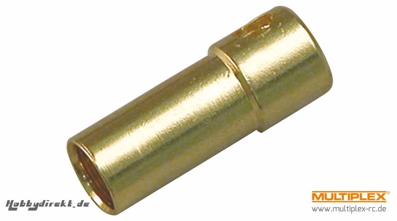 4,0mm Buchse (Gold) 3St. Multiplex 85283