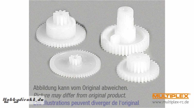 Zahnradsatz Cockpit (BB, digi, EinStein/Brick) Multiplex 893163