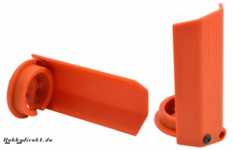 Stoßdämpfer-Schutzvorrichtungen Orange (2) X-Maxx RPM 80438