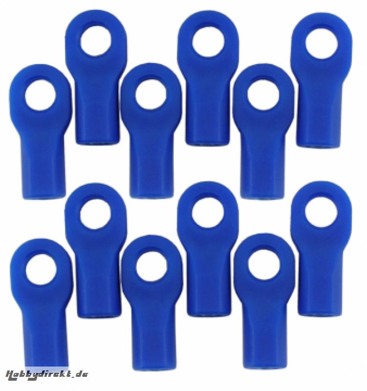 Gelenkköpfe kurz blau (12) Traxxas (#5347) RPM 80475