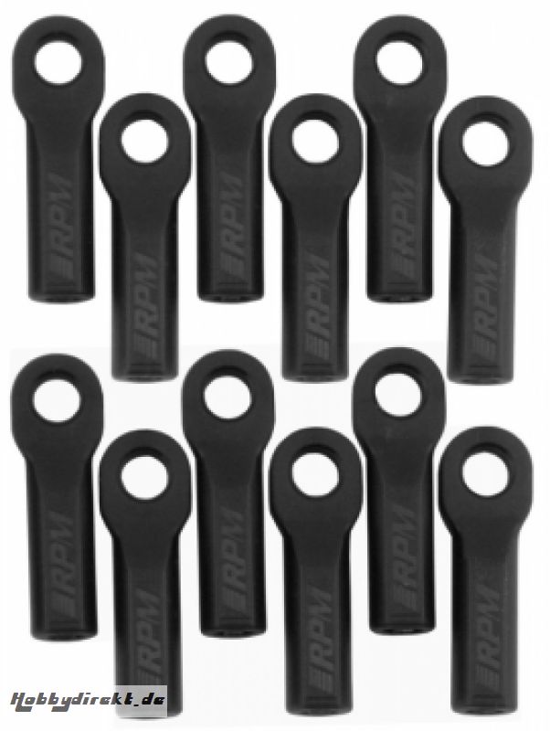 Rod Ends Long Black Traxxas (#5525) RPM 80512