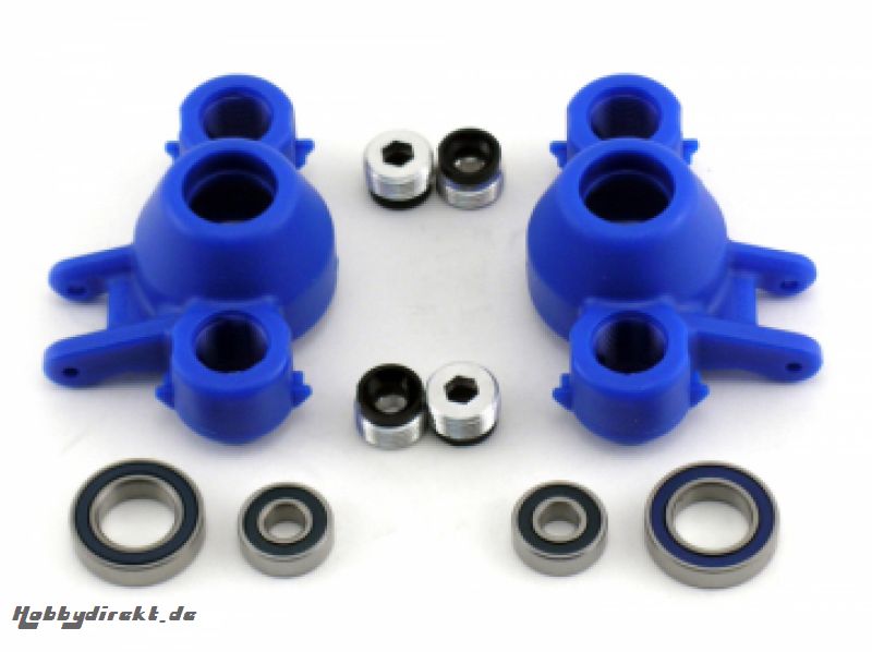 Steering Block Blue (Pair) T/E-Maxx, Revo 3.3, E-Revo (Old) RPM 80585