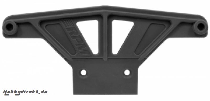 Bumper Front Wide Black Bandit, Rustler, Stampede - 2WD RPM 81162