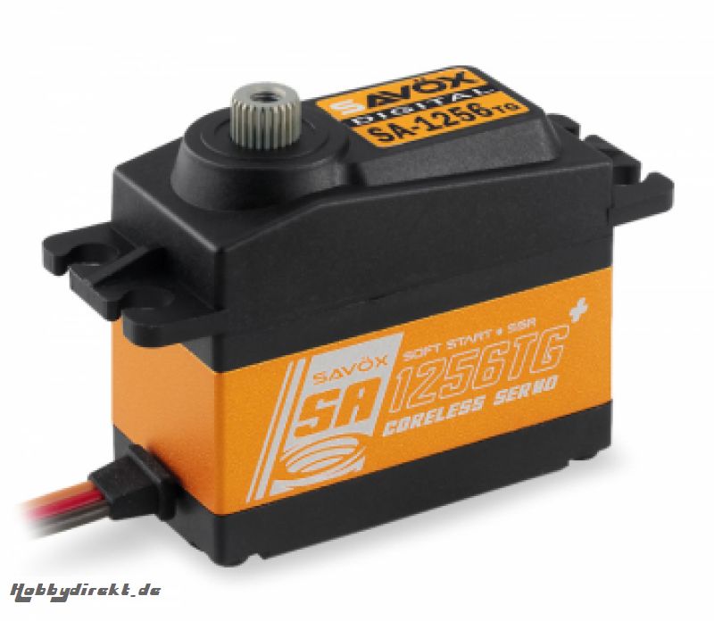 SA-1256TG Plus Servo 20Kg 0,15s Alu Coreless Titanium Getriebe SAVÖX SA-1256TG PLUS